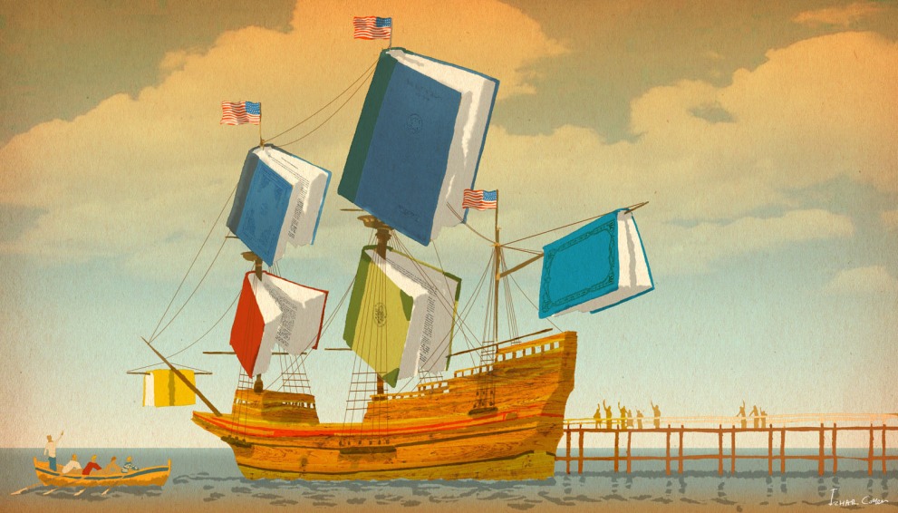 The Mayflower , no -line version
